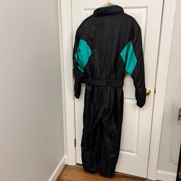DESCENTE Vintage Womens Ski Snowsuit / Jumpsuit, Size M - Picture 11 of 13